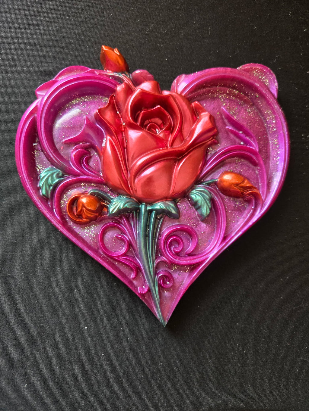 Heart wall art