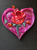 Heart wall art