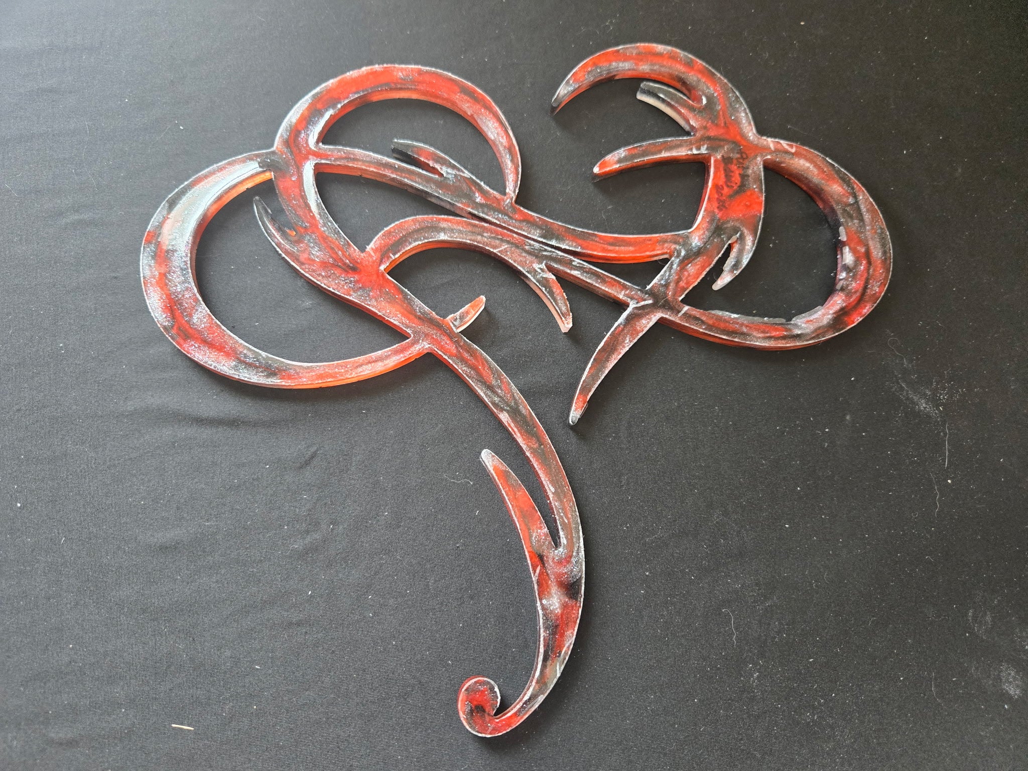 Heart abstract art