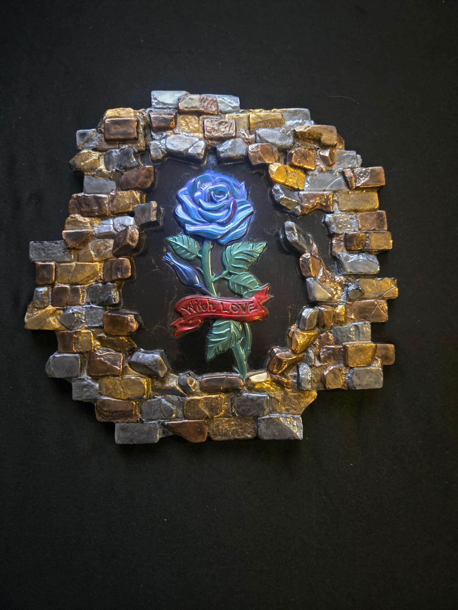 Rose wall art