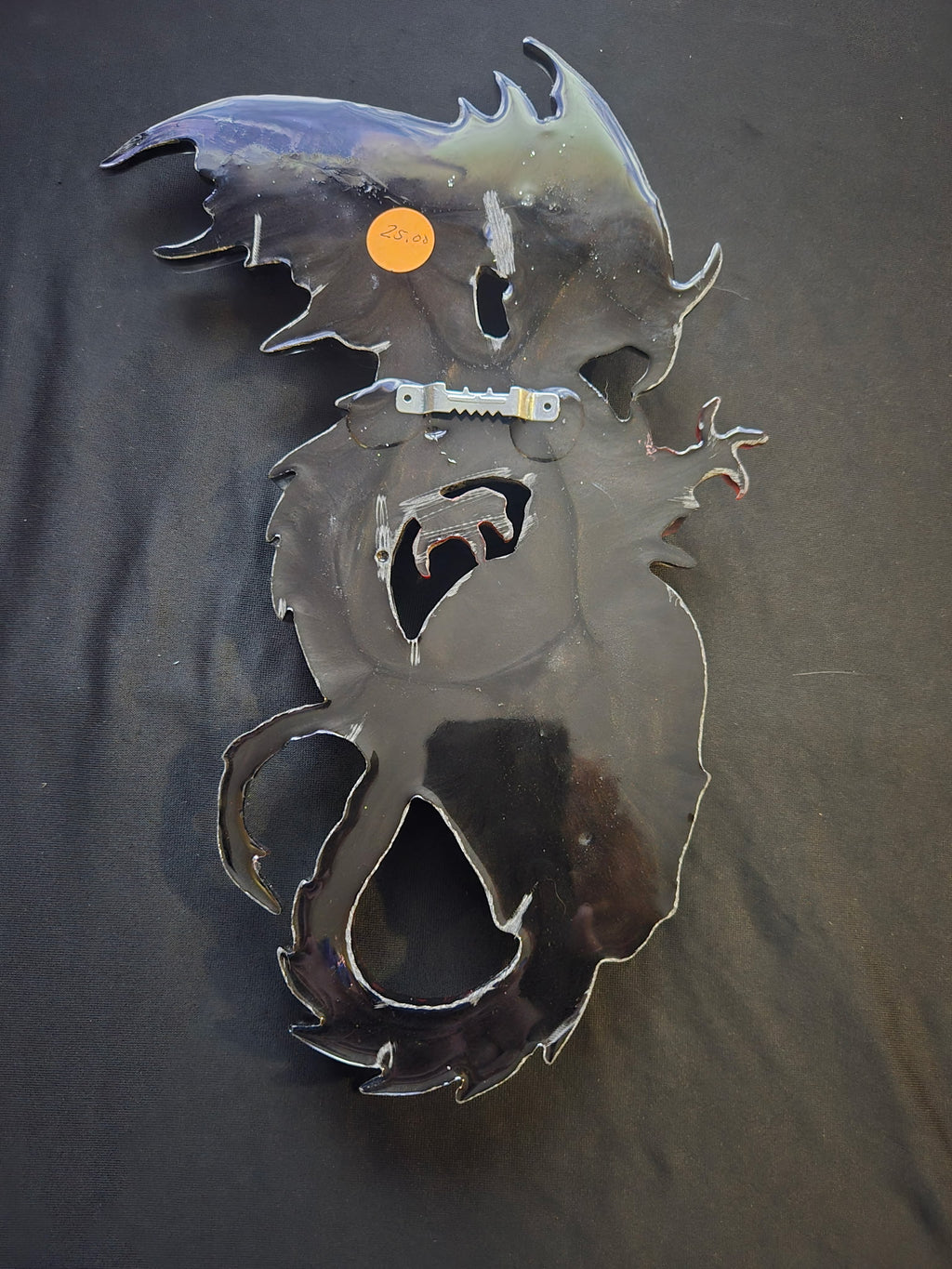 Dragon on a skull wall art