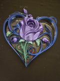 Heart wall art