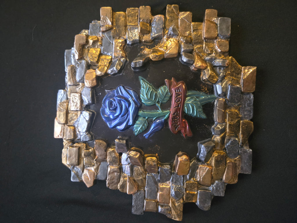 Rose wall art