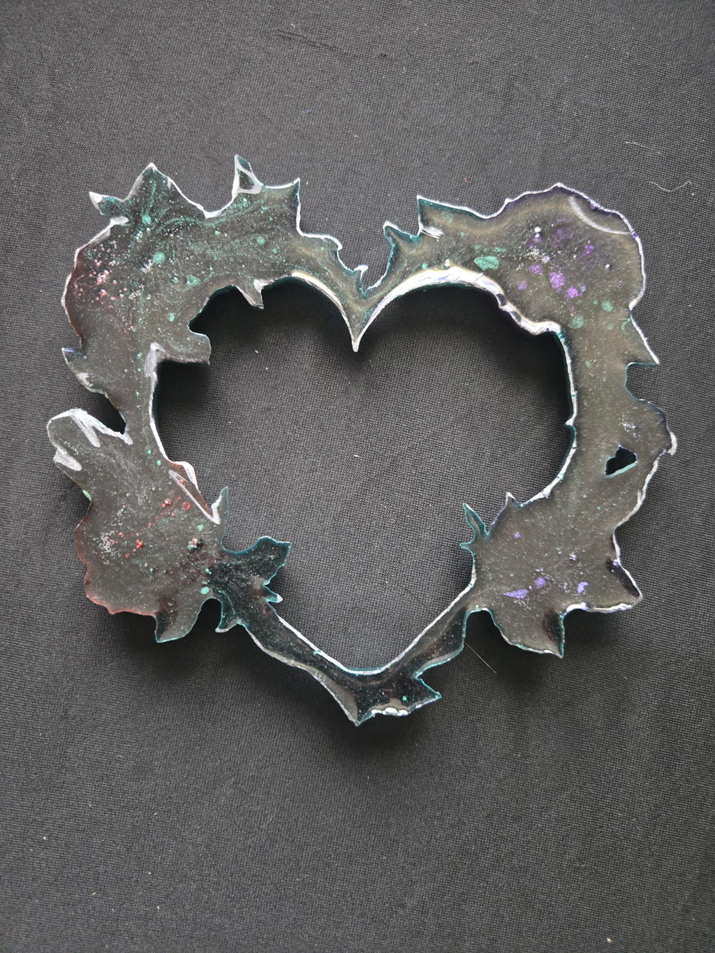 Heart with flowers