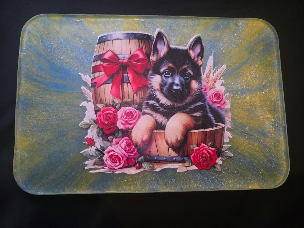 Dog wall plaque