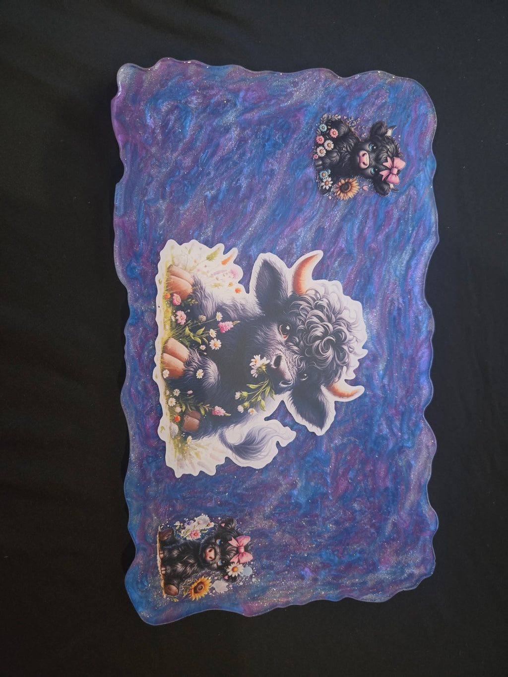 Cow wall plaque