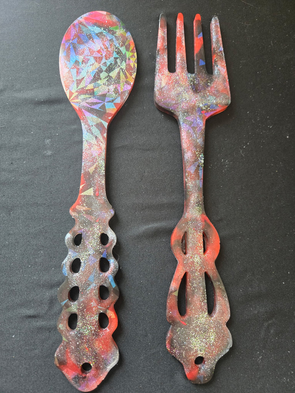 Fork and spoon decor