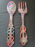 Fork and spoon decor