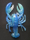 Blue lobster figurine
